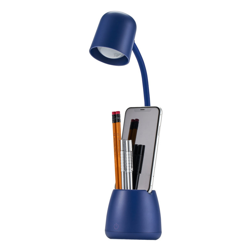 Darkash Desk Lamp, Navy