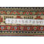 Tapis bleu géométrique Kazak 3 x 4