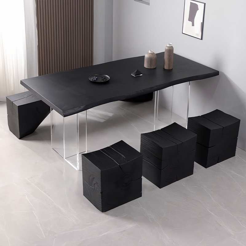 Table de salle à manger Simple, H 29,5 po x L 70,8 po x l 31,5 po