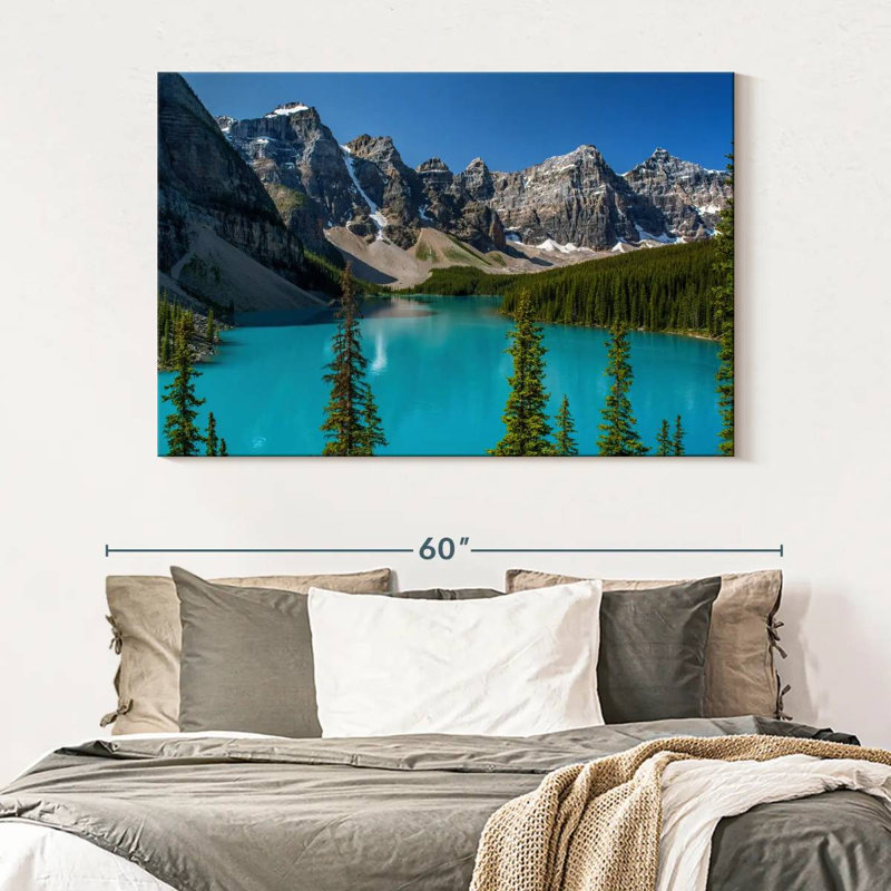 Alvord Moraine au parc national Banff, H 34 po x l 51 po