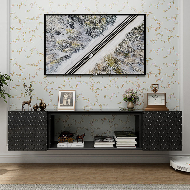 Floating TV Wall Mount Stand, Tv Console