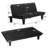 Futon Sofa Bed Upholstered Sofa Couch Armless Twin Futon Convertible Sleeper Sofa
