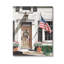 Art mural sur toile Country House with Flag par John Rossini-1757396026-1757395974