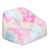 Blanc / rose / fausse fourrure bleue est en rupture de stock sélectionné