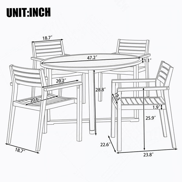 Dimensions du produit