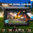 Inflatable Movie Screen 24FT Inflatable Projector Screen, Featuring 360W Air Blower Inflatable Screen Oxford Fabric Material Blow Up Screen, Designed for outside