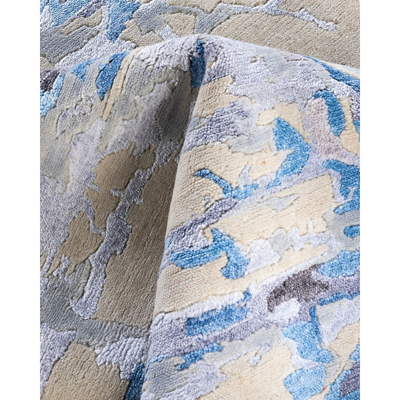 Overdyed One-of-a-Kind 8' 2" X 10' 0" Hand Knotted Area Rug