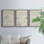 Antique Chair Blueprint I - ensemble de 2 impressions encadrées sur toile-552413324-552413323