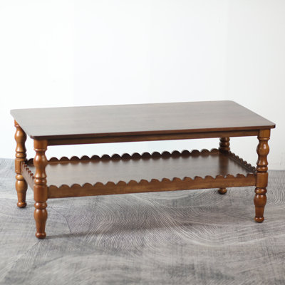 Rectangle Coffee Table Solid Wood Coffee Table