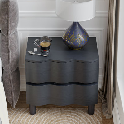 Table de chevet 2 tiroirs Modern