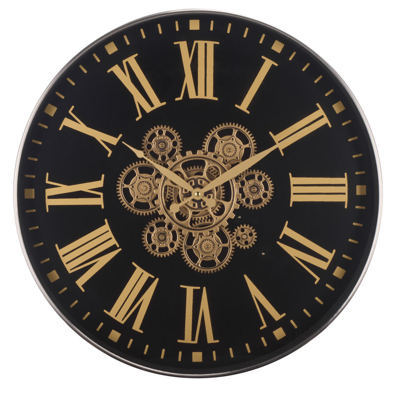Thatcher Roman Gear Clock