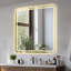 Miroir de salle de bain 36 po x 36 po -, brouillard, rouille, changement de chaleur, indispensable