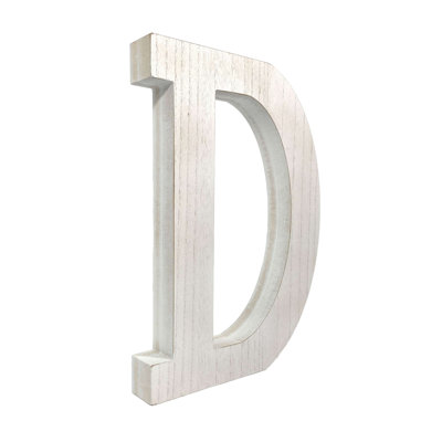 Text & Numbers Letter Block