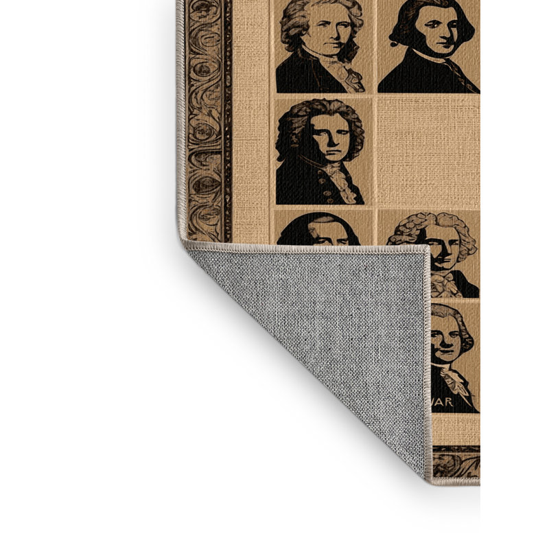 Tapis lavable classique, Carré 8 pi