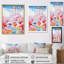 «Pink Country Club Architecture I», reproduction sur toile-757401440-757401444