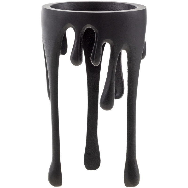 Bougeoir Castellana, Noir