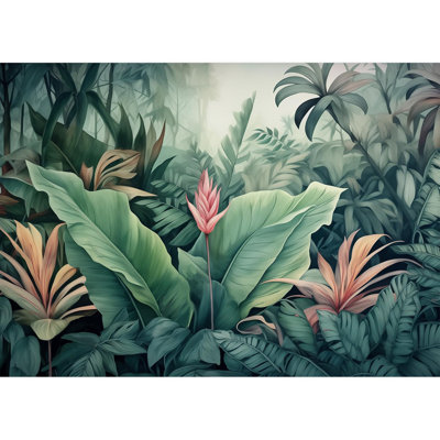 Bordure florale pelez et collez