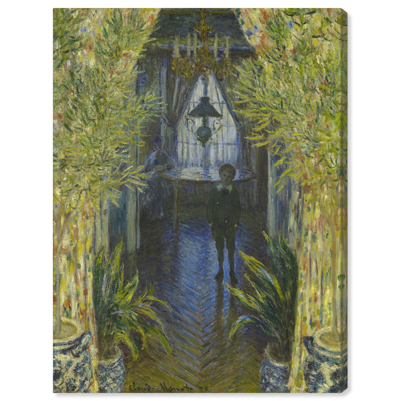 Art mural Monet, H 36 po x l 30 po, Toile tendue
