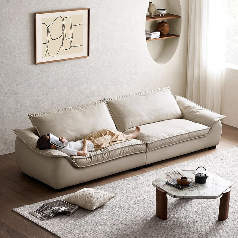 Coussin gris modulaire 100% polyester, 4