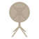 Elodie Plastic/Resin 2 - Person Round Table