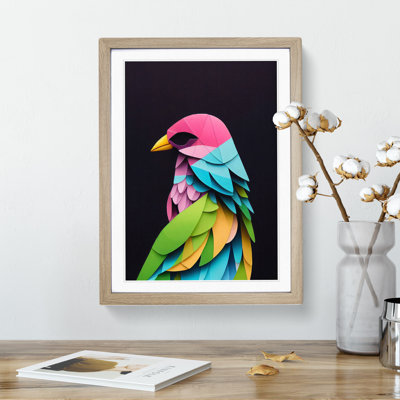 XV1022-3397X Paper Bird Abstract - Print