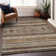 Premium Machine Washable Prisco Chocolate Rug