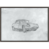 Graphite Cars III Print by Richard Ryder