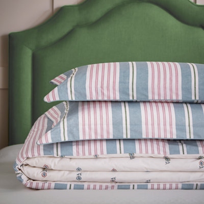 Come Rain Or Shine Cotton Percale Duvet Cover Set
