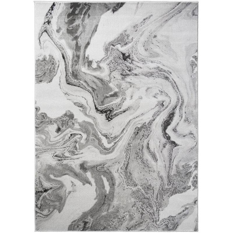 Parunag Abstract Indoor Rug, Rectangle 9'2" x 12'10"