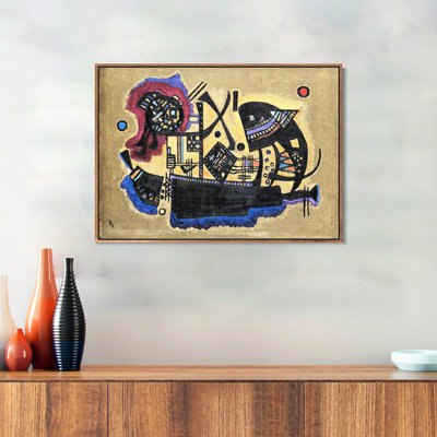 " GEFLECHT (WOVEN) " by Wassily Kandinsky Print