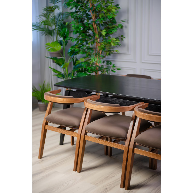 Anvil Dining Table, Black
