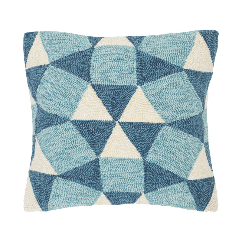 Coussin décoratif abstrait et intérieur abstrait, Bleu nautique