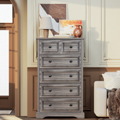 Commode haute 48 "pour chambre Farmhouse