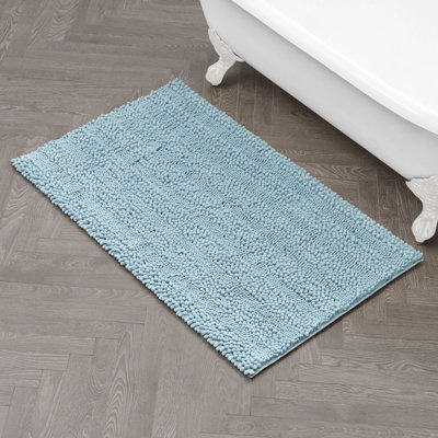 Laura Ashley Astor Chenille Non-Slip Bath Mat