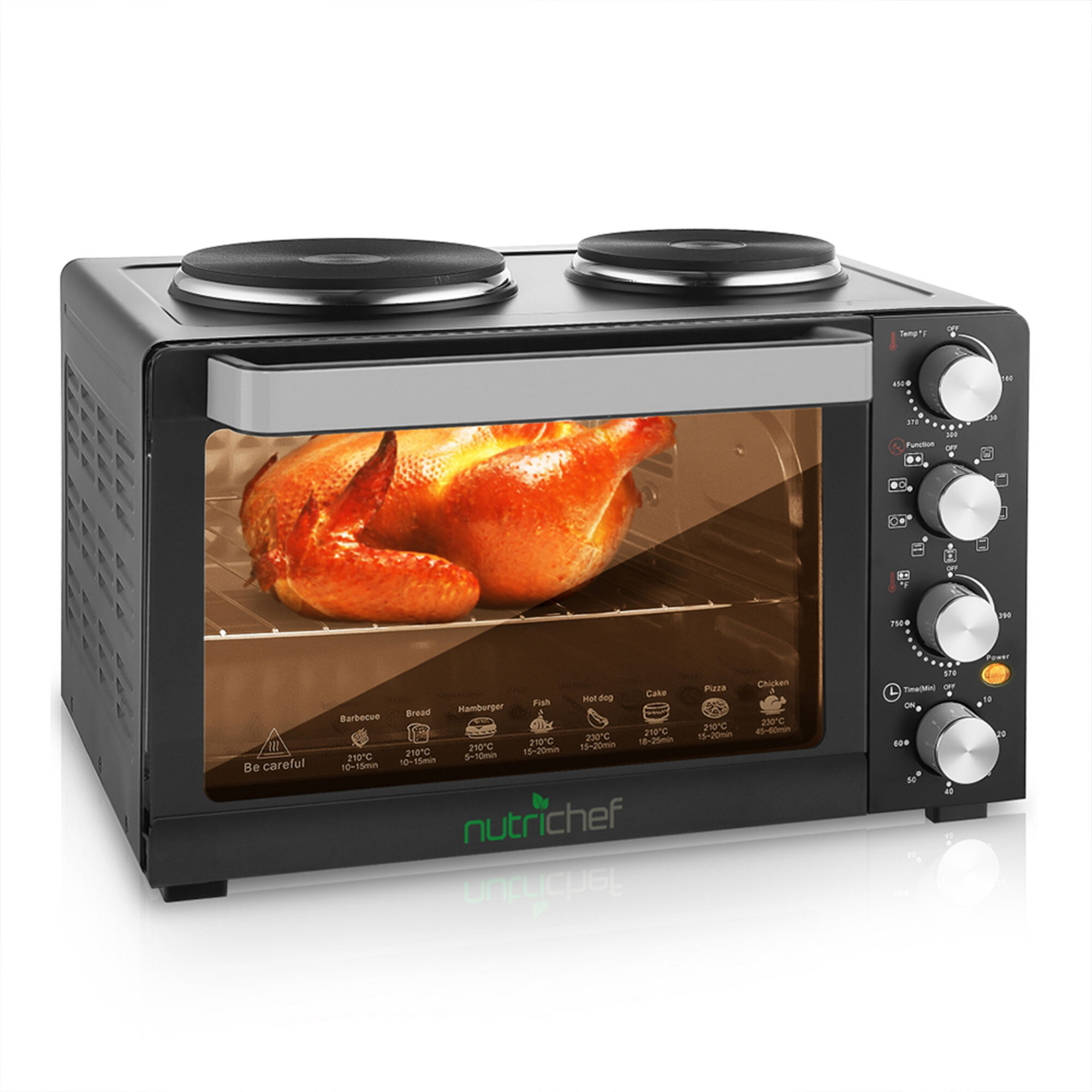 Travel In Style With Our 200°C Transparent Liner Convection Roaster Oven  Cooks Your Food To Perfection From Juulpod, $59.86