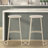 Menadevi Counter Stool with Metal Frame-1022742214