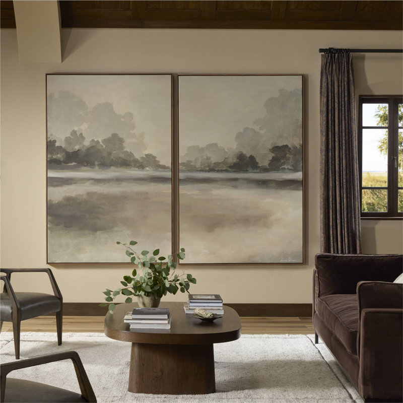 Warba Diptych par Lauren Fuhr, H 40 po x l 55 po