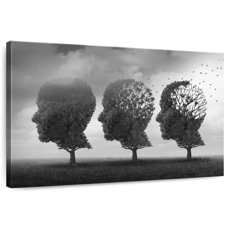 Alcaraz Memory Loss Trees, 24" H x 36" W