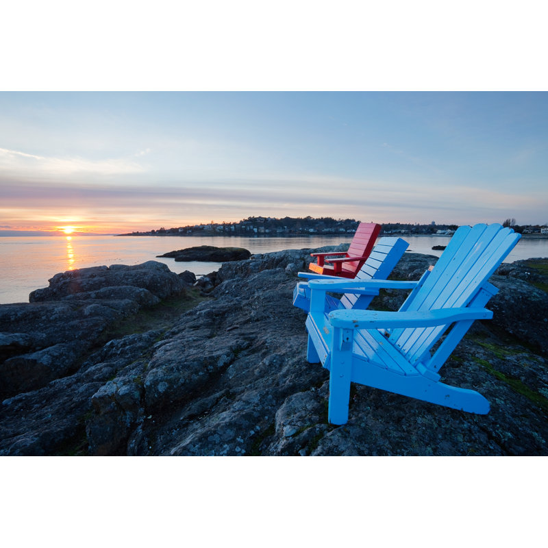 The Blue and Red Chair, 81cm H x 122cm W