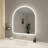 42 Inch Arch LED Front and Backlit Wall Mirror in Silver-1347360996-1347361002