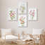«Daisies Wildflowers», œuvre d'art moderne, affiches encadrées, salle de bain-101825630-101825628