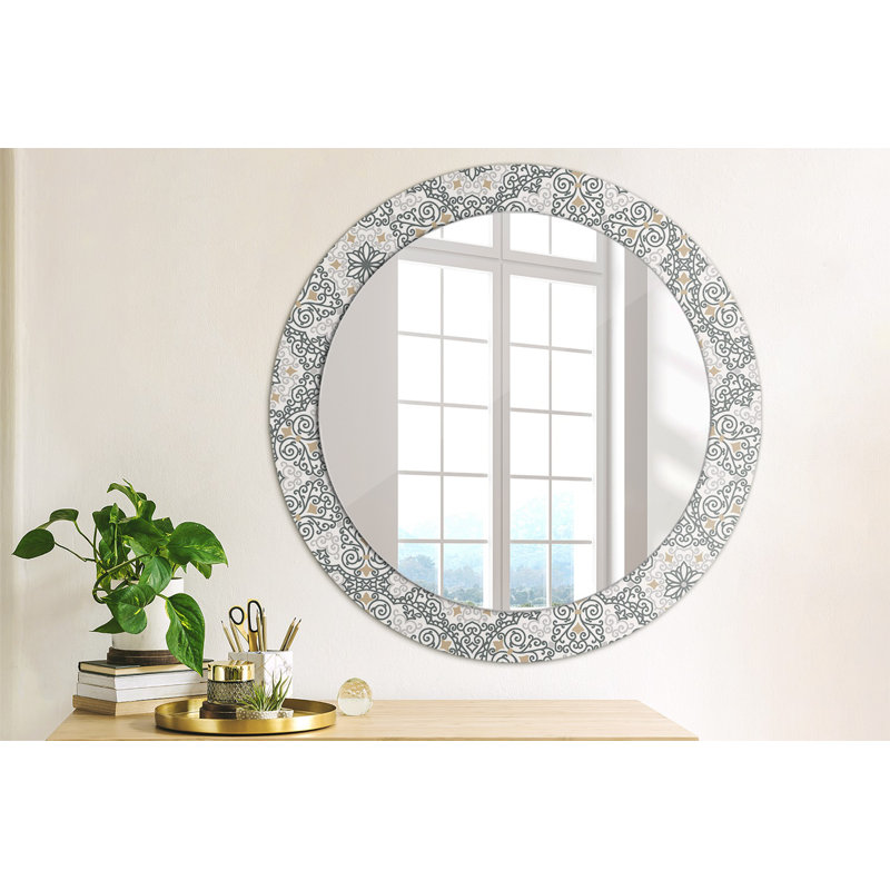 Huldar Glass Flat Wall Mirror