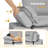 Oversized modern comfy comfy sofa with Ottoman-867979013