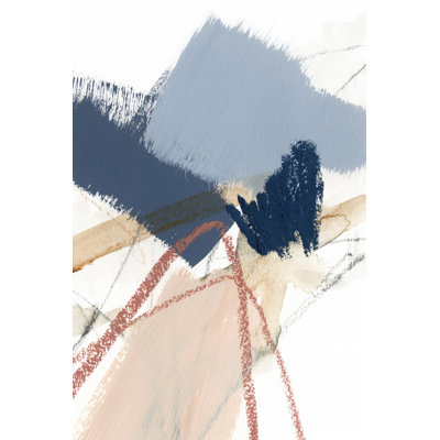 Blue Shuffle I by Victoria Barnes - Painting on Canvas