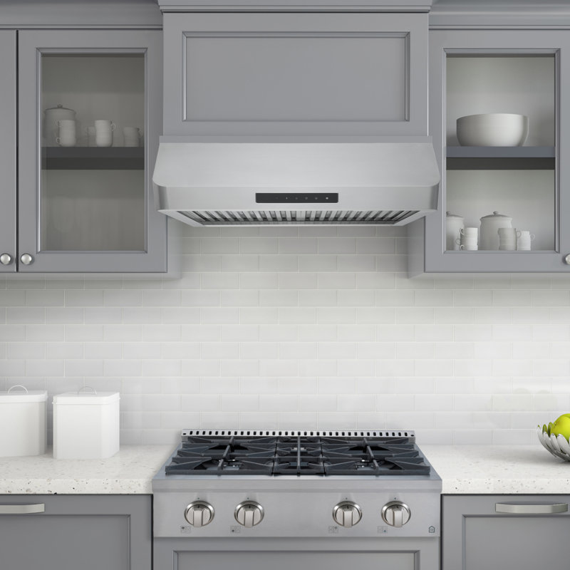 Ancona 30" Black Gas 4 Burner Cooktop