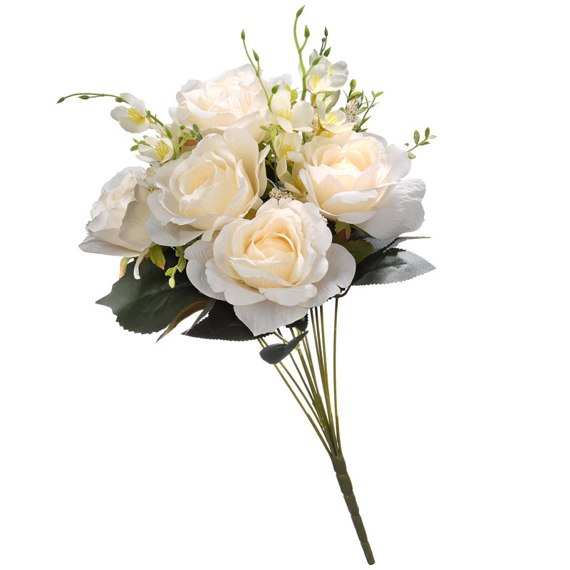 Ensemble de 19 po crème rose