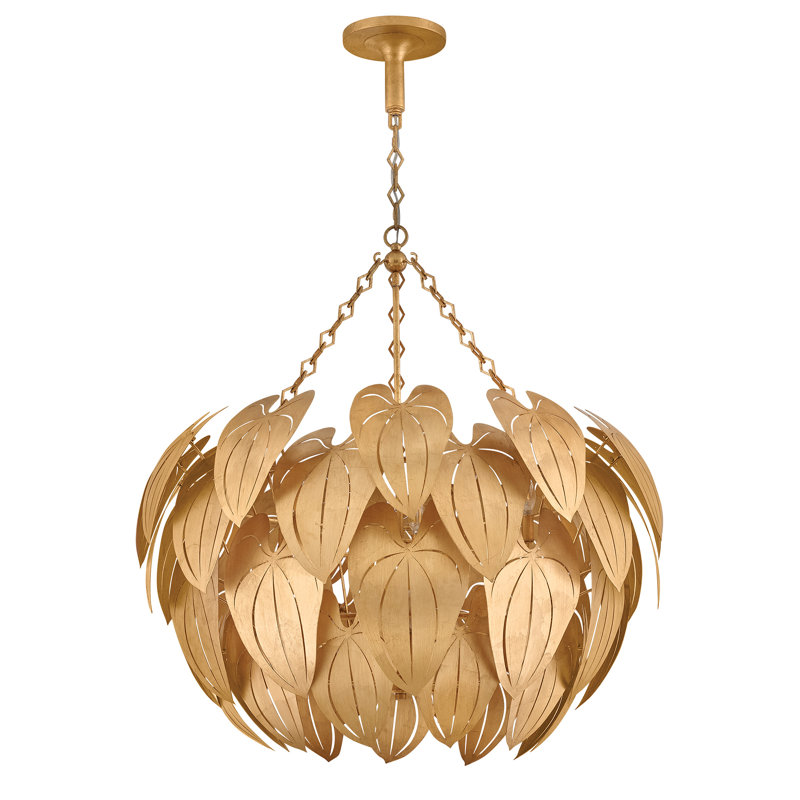 Fredrick Ramond Camille Large Chandelier, 10 Lights