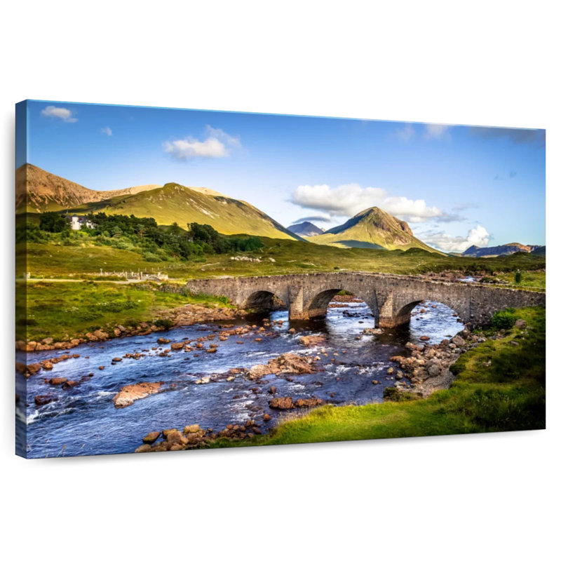 Lilie Sligachan Old Bridge, 16" H x 24" W