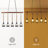 Ackler 6 - Light Natural Geometric Pendant