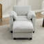Fauteuil d'appoint 34,6 po avec repose-pieds-1269808615